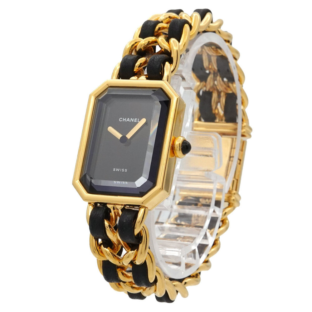 Chanel Premiere H0001 Women's Watch, Size M, Black & Gold, Quartz Movement. - Picture 2 of 6